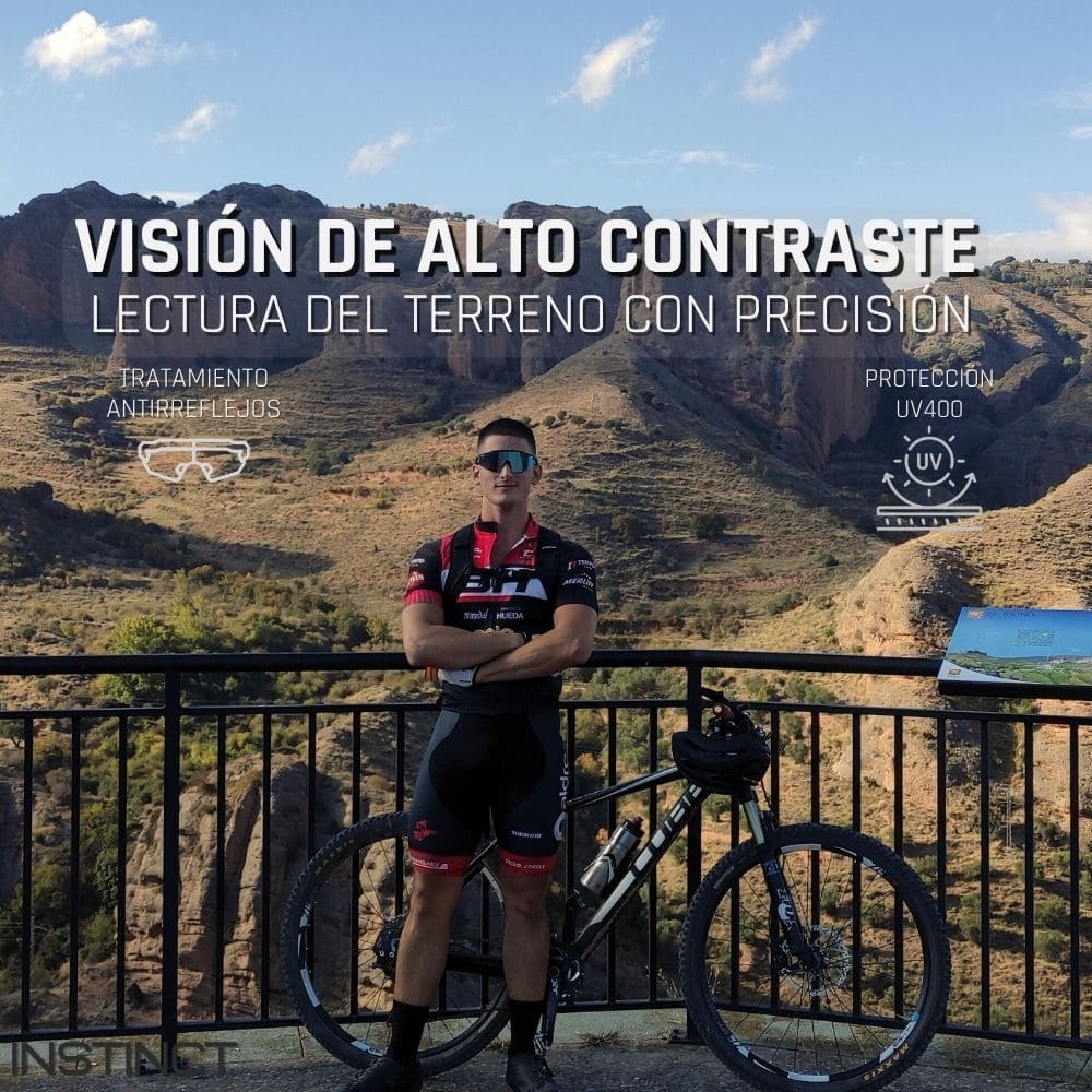 PRIMAL | Gafas Deportivas con 3 Lentes UV400